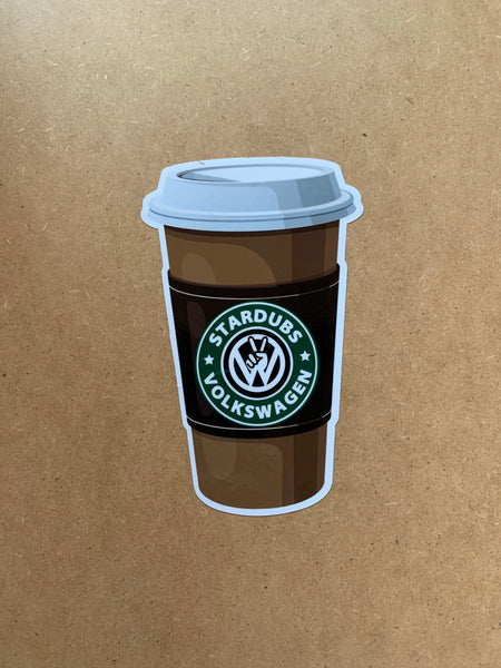 Takeaway cup Sticker