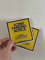 Scene Parking Ticket