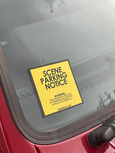 Scene Parking Ticket