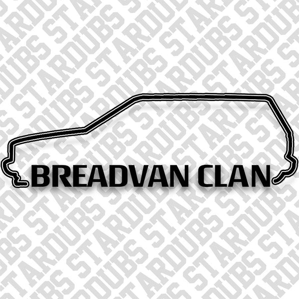 Breadvan Clan Sticker